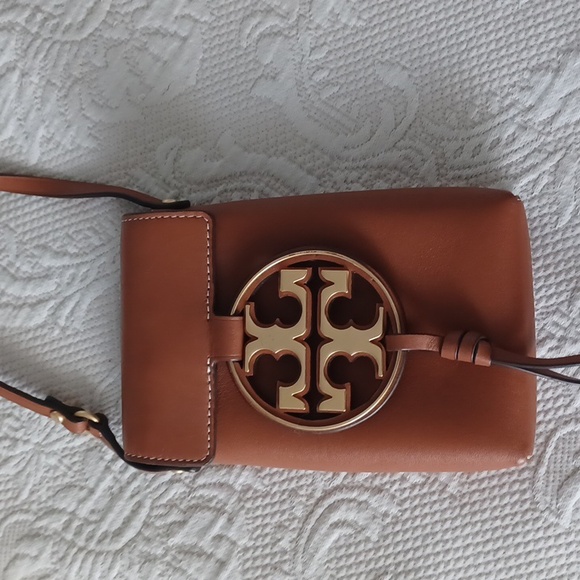 Tory Burch Handbags - Authentic Tory Burch Brown Crossbody Bag